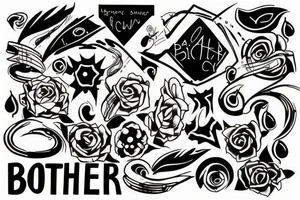 Brother tattoo idea