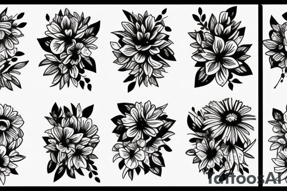 i can buy myself flowers tattoo idea