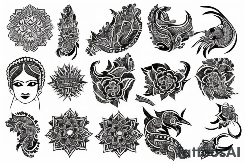 Puja and Ankur tattoo idea