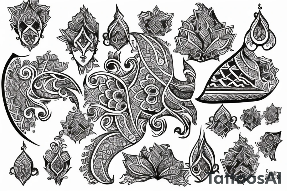 Puja and Ankur tattoo idea