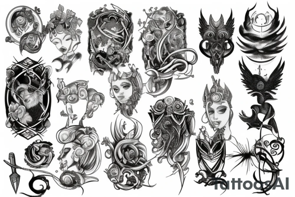 mythologies tattoo idea