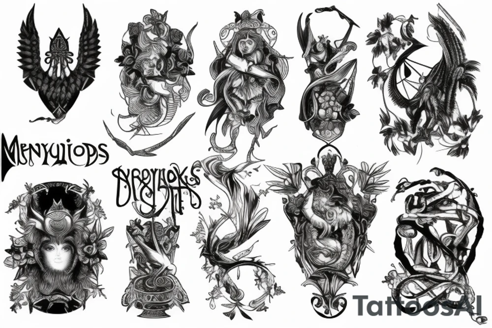 mythologies tattoo idea