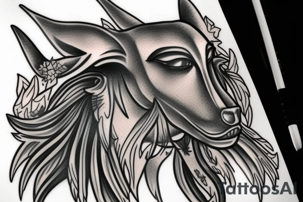 Anubis tattoo idea