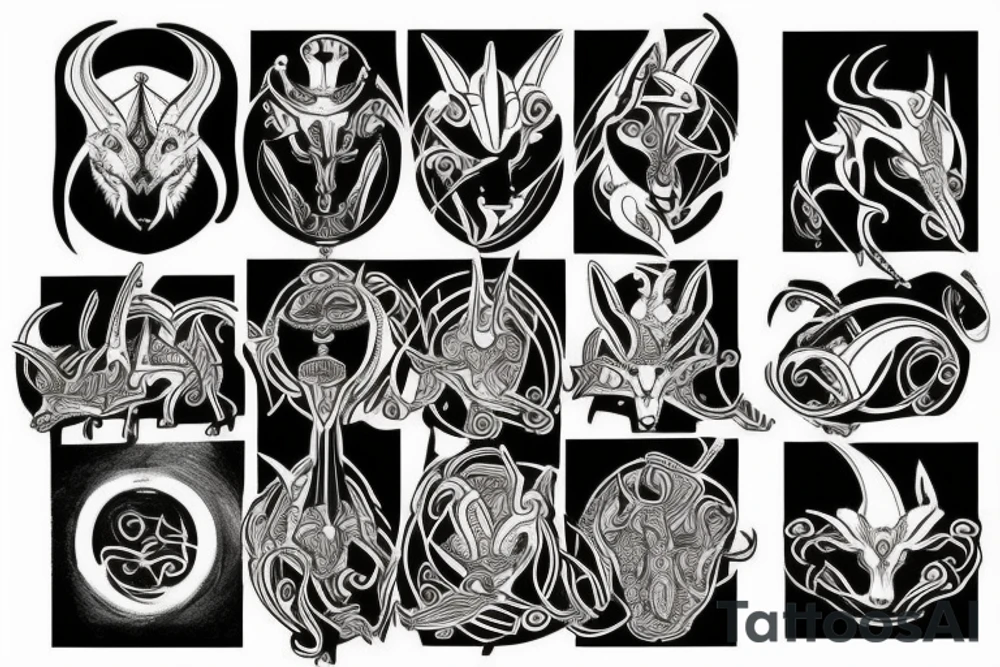 Anubis tattoo idea