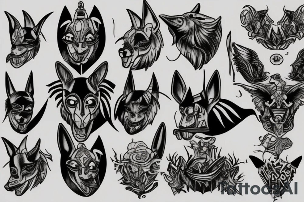 Anubis tattoo idea