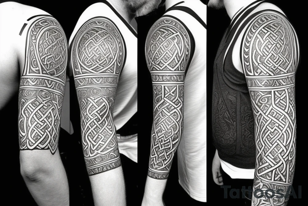 Celtic sleeve tattoo idea