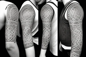 Celtic sleeve tattoo idea