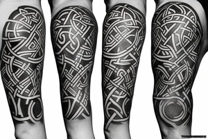 Celtic sleeve tattoo idea