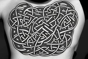 Celtic knot work tattoo idea