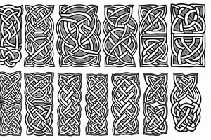 Celtic knot work tattoo idea