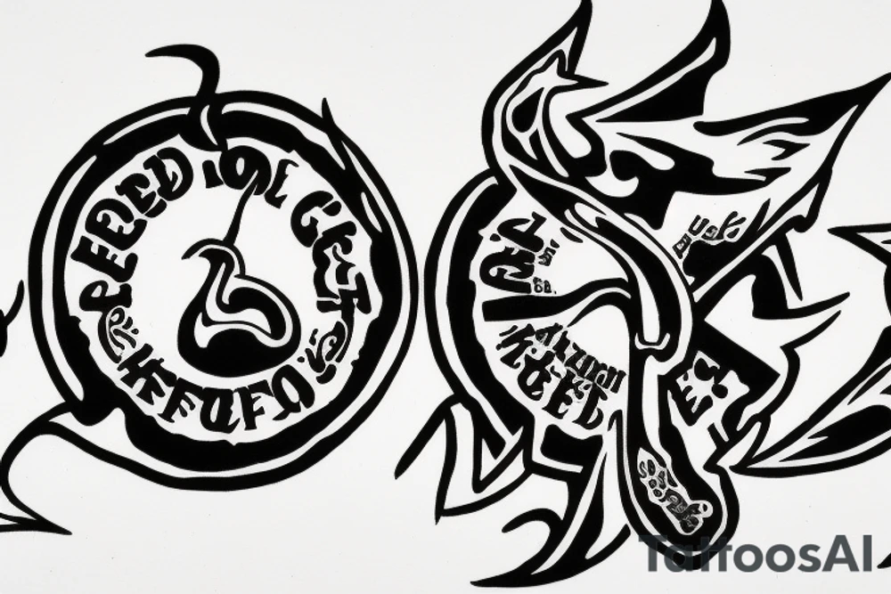 Red Hot Chilli Peppers logo tattoo idea