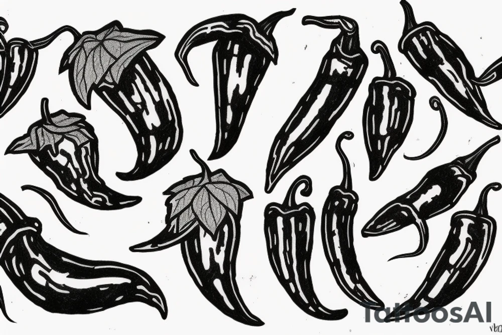 Red Hot Chilli Peppers logo tattoo idea