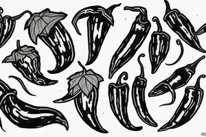 Red Hot Chilli Peppers logo tattoo idea