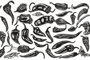 Red Hot Chilli Peppers tattoo idea