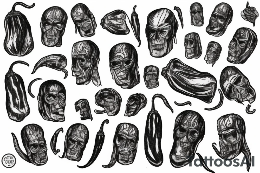 Red Hot Chilli Peppers tattoo idea