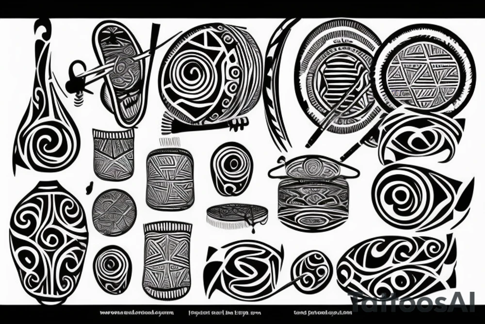 Steelpan drum tattoo idea