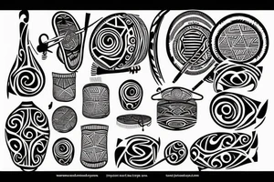 Steelpan drum tattoo idea