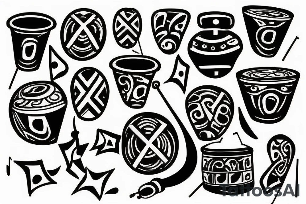 Steelpan drum tattoo idea