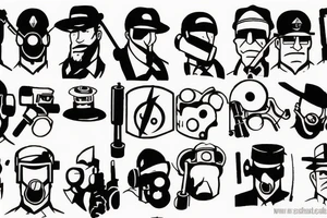 Team Fortress 2 Logo tattoo idea