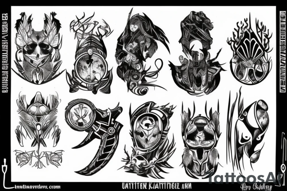 Destiny 2 hunter tattoo idea
