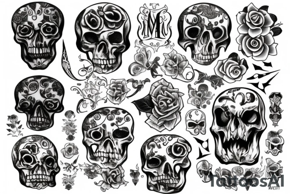 Memento Mori tattoo idea