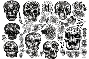 Memento Mori tattoo idea