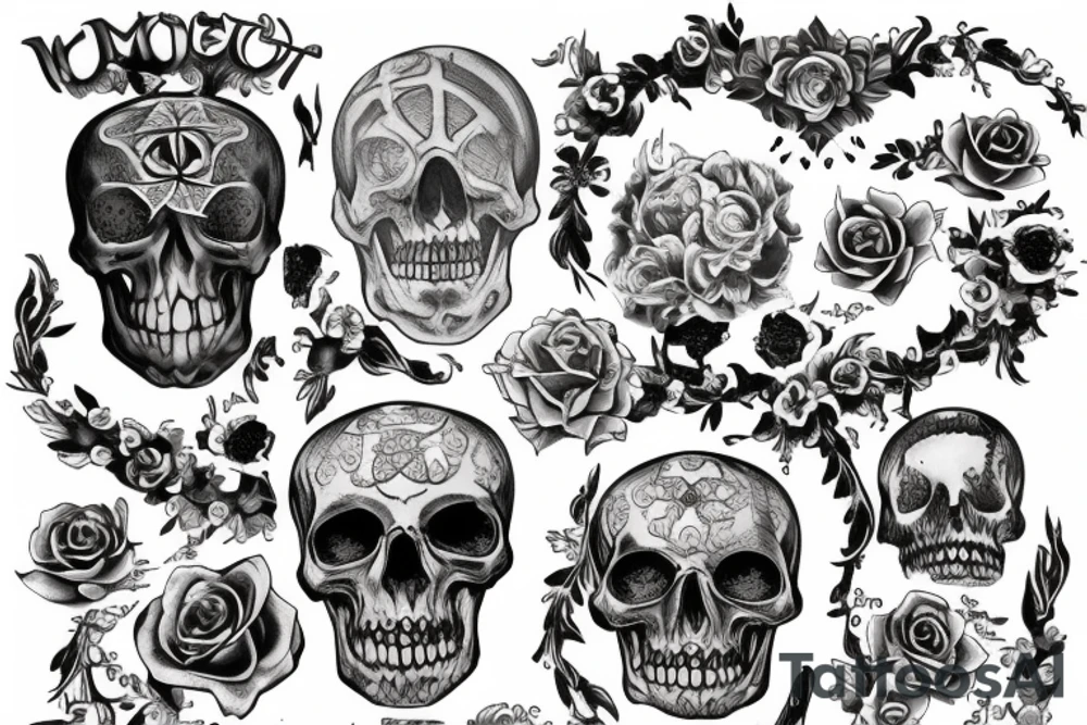Memento Mori tattoo idea