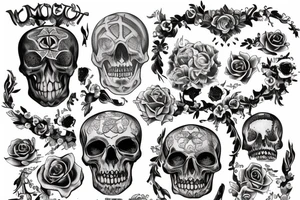 Memento Mori tattoo idea