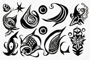 Soearfishing tattoo idea