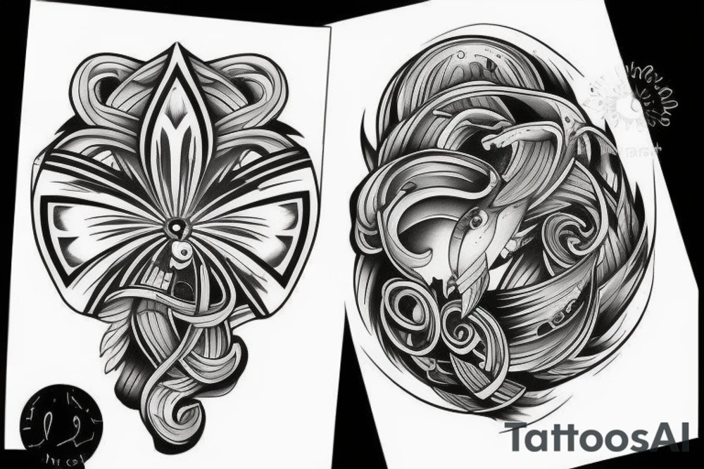 Soearfishing tattoo idea