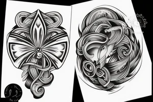 Soearfishing tattoo idea