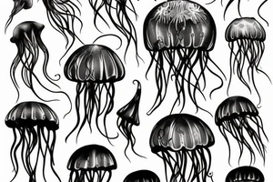 jellyfish tattoo idea