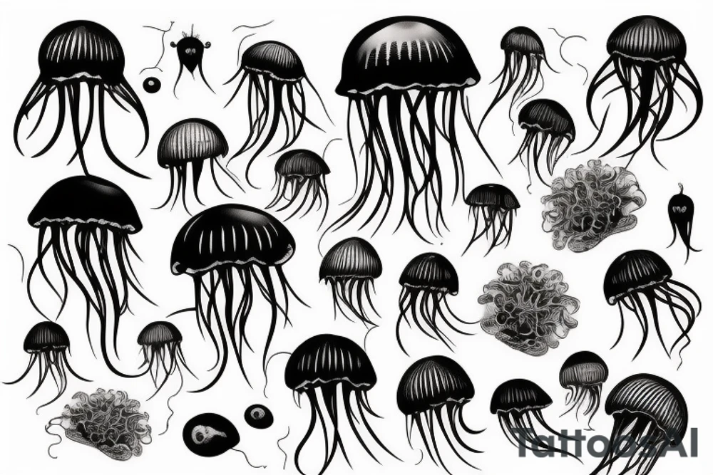 jellyfish tattoo idea