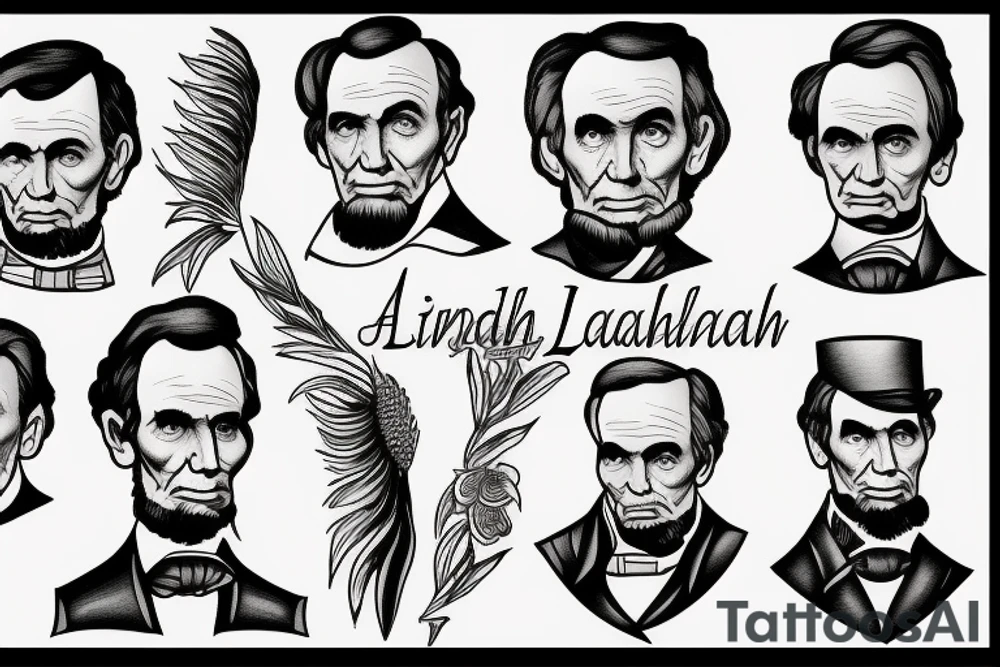 abraham lincoln tattoo idea