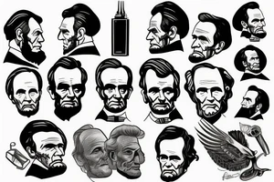 abraham lincoln tattoo idea