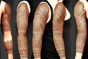 Faith Hope HEART sleeve tattoo idea