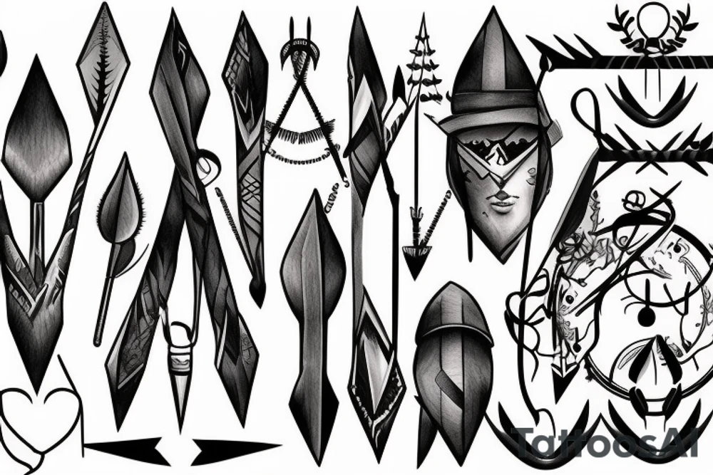 Arrow tattoo idea