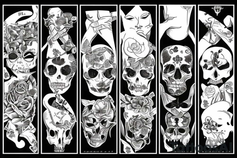 putting them up on their shelves only gives them time to themselves tattoo idea