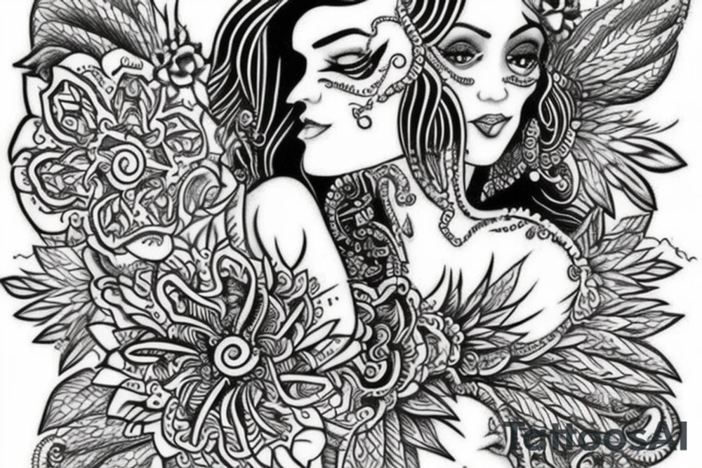 I need a unique tattoo design for the name Kalyani tattoo idea