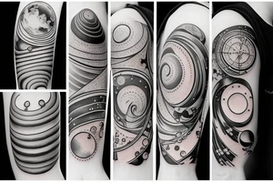 astronomy tattoo idea