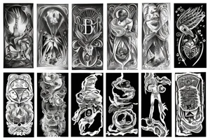 Psalm 23 tattoo idea
