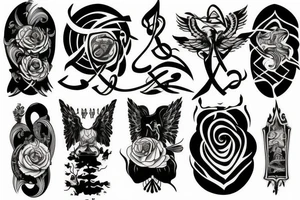 Psalm 23 tattoo idea