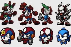 zombie mega man tattoo idea