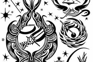 Sagittarius tattoo idea