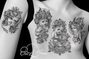 Cherub tattoo idea