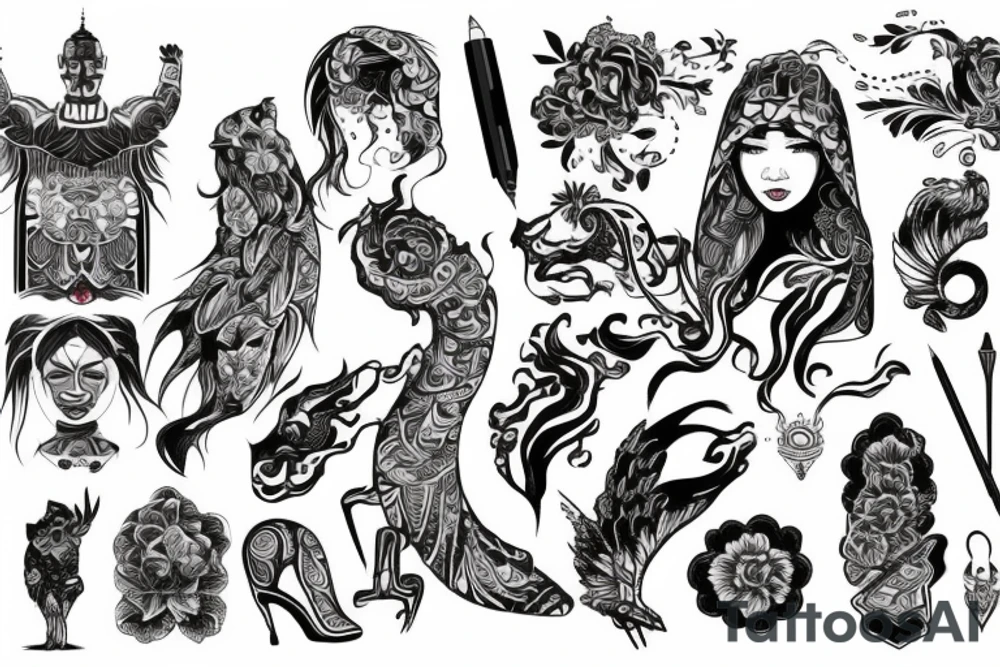 kazakh national tattoo idea