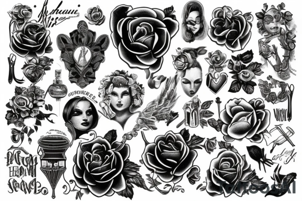 панельный дом tattoo idea