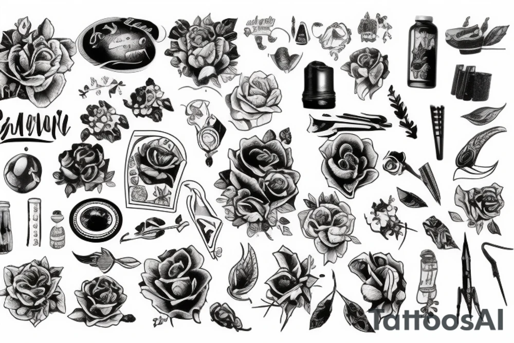 панельный дом tattoo idea