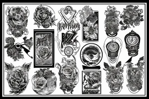 panel house tattoo idea