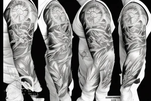 Agriculture mechanic tattoo idea
